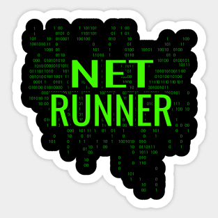 Netrunner Programmer IT Computer Administrator Sticker